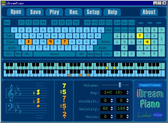 idreampiano模拟钢琴软件